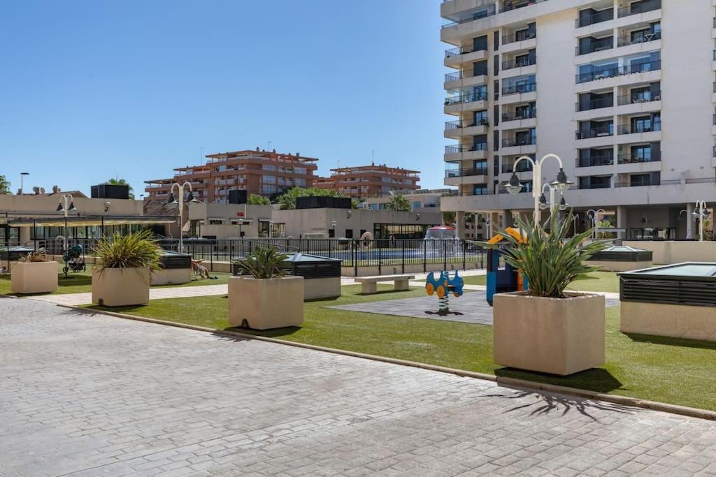 Ferienwohnung Apartup Patacona Palm Beach III Valencia Exterior foto